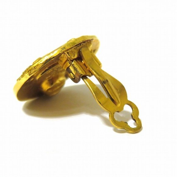 Chanel CHANEL Coco Mark 28 Earrings Gold Ladies - Picture 5 of 8